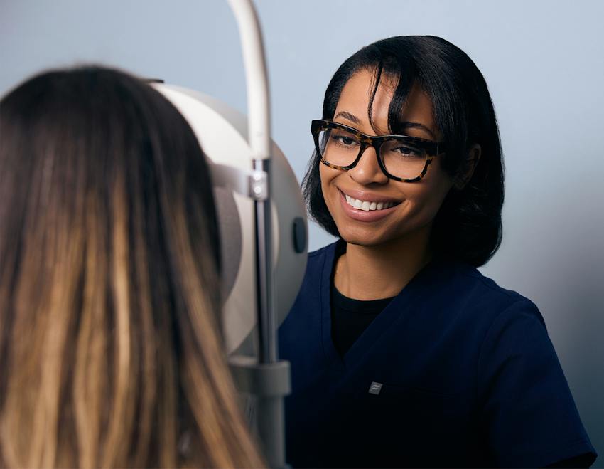 doctor examining a patient