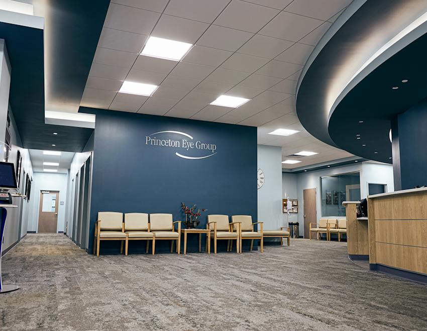 Princeton Eye Group waiting room
