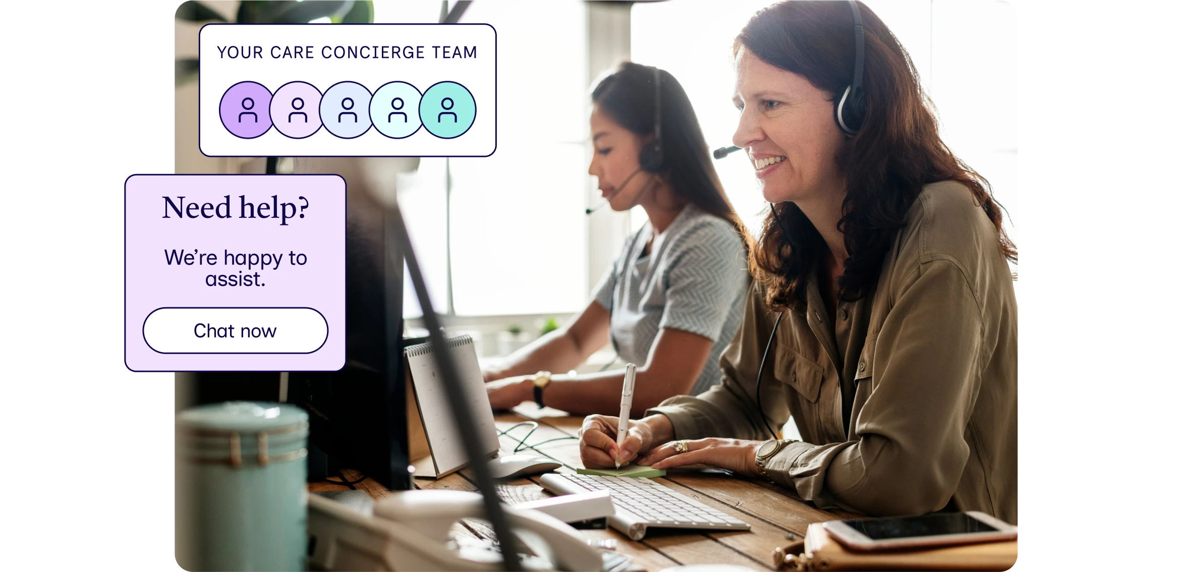 Dedicated care concierge team