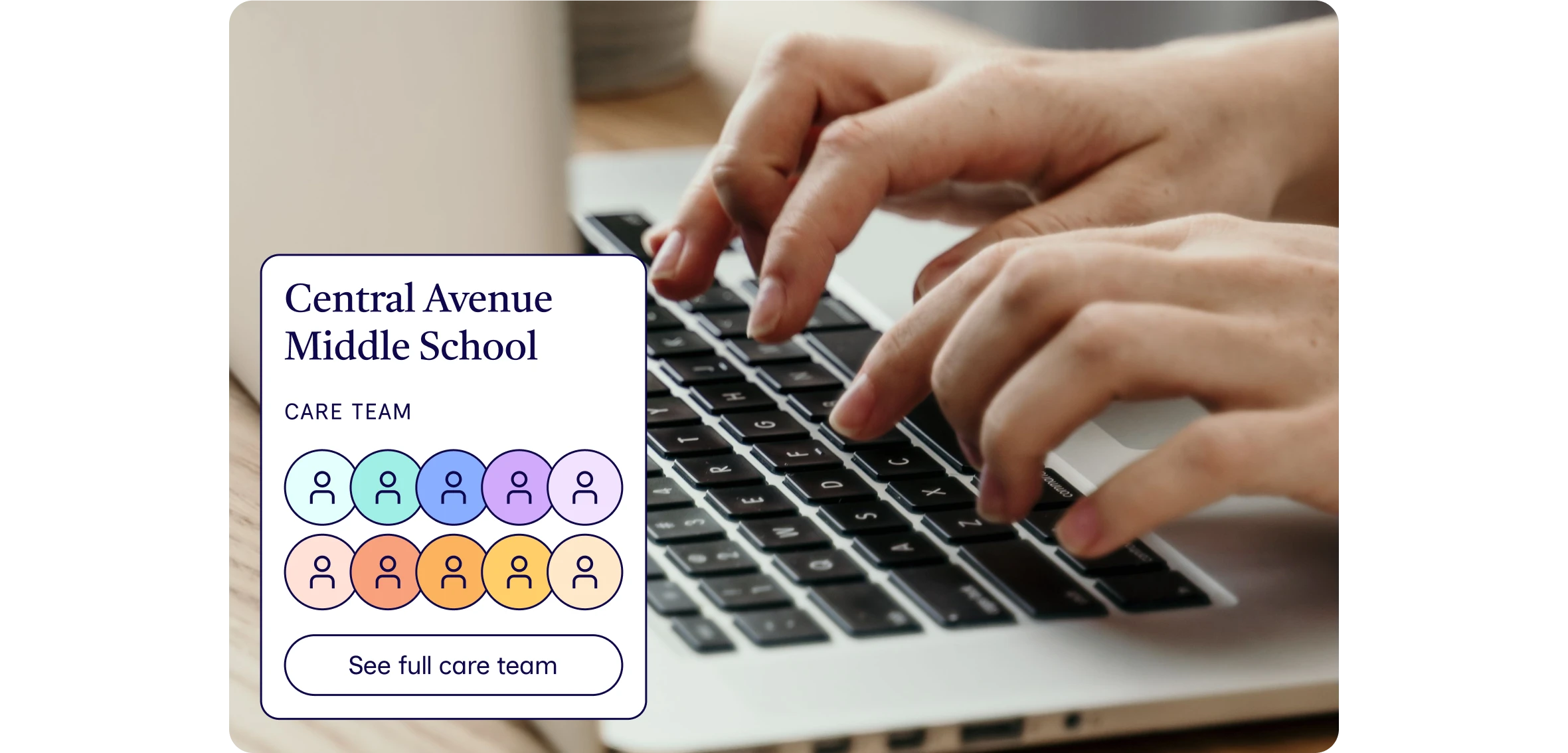 Part of a broader student care team