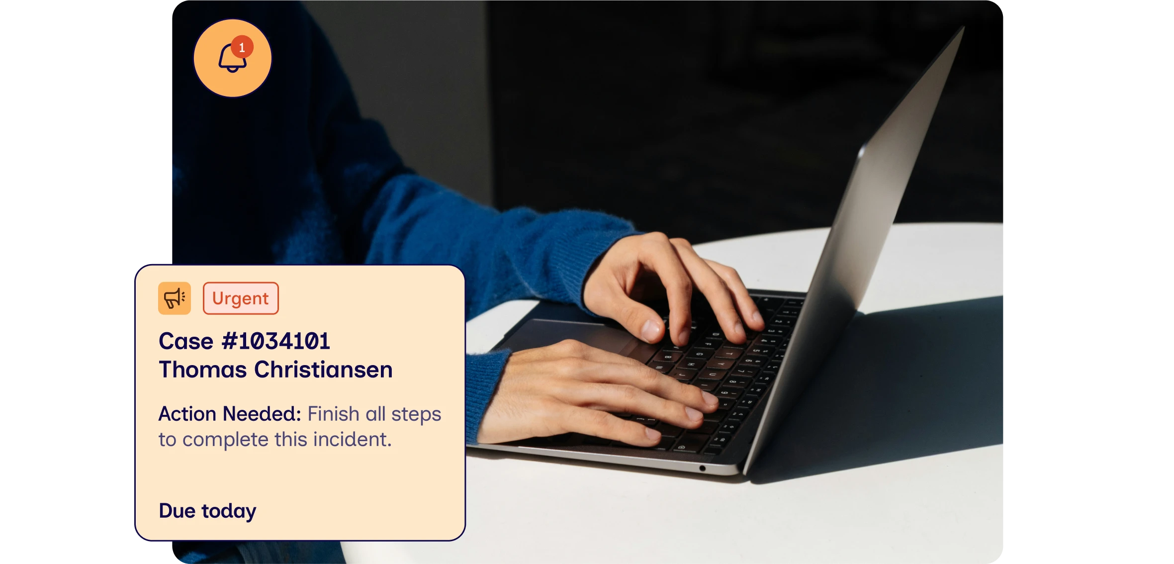 A safety plan built the moment risk is flagged