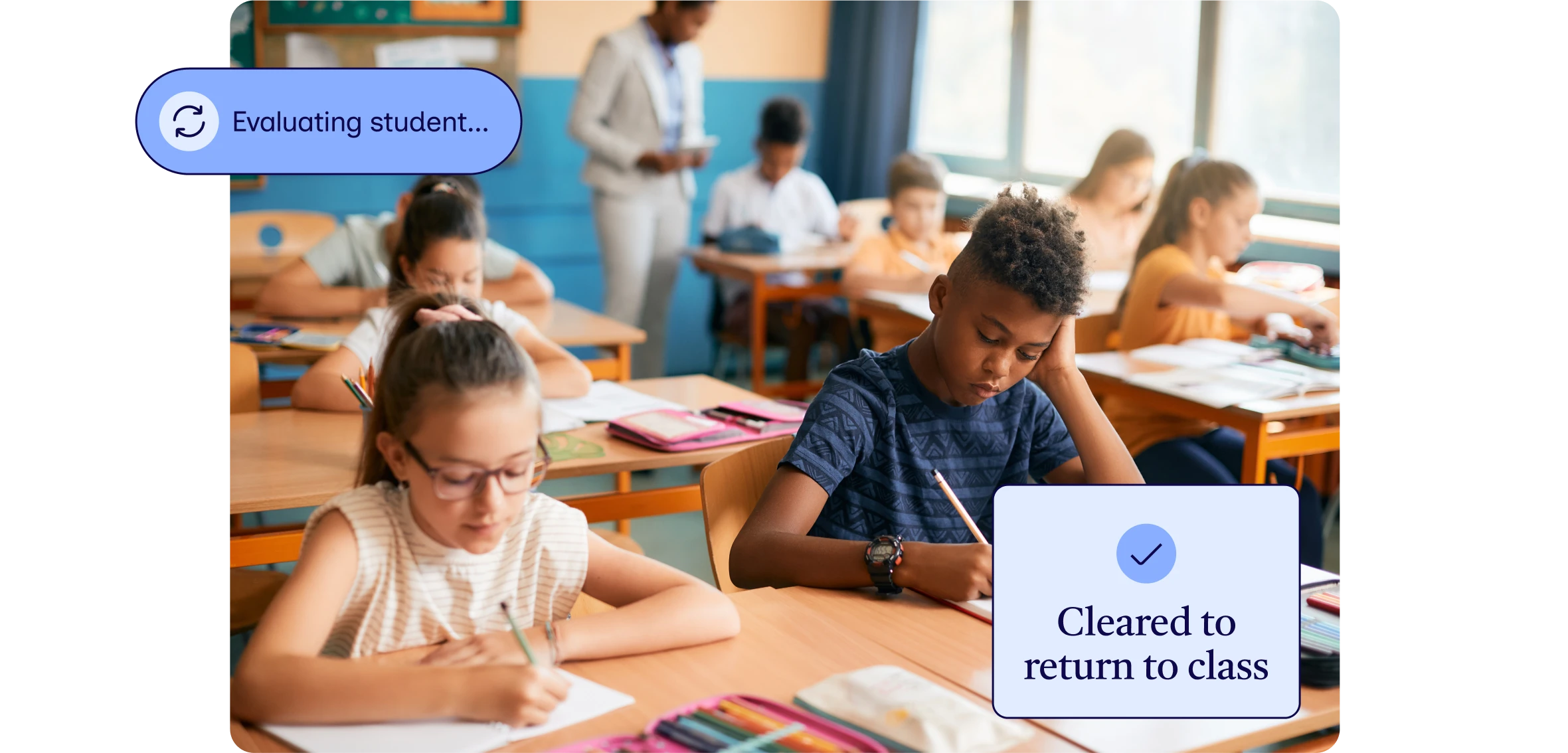 Clinical clearance before a student returns