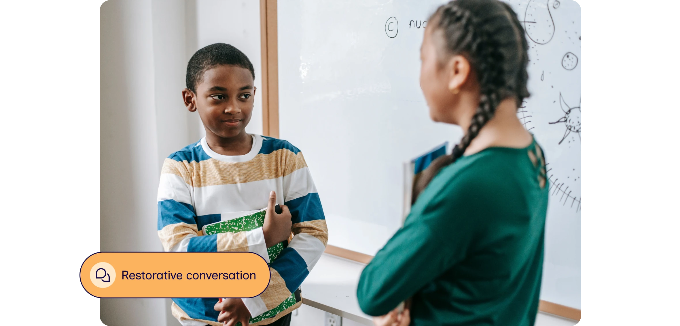 Restorative practices that repair the relationship