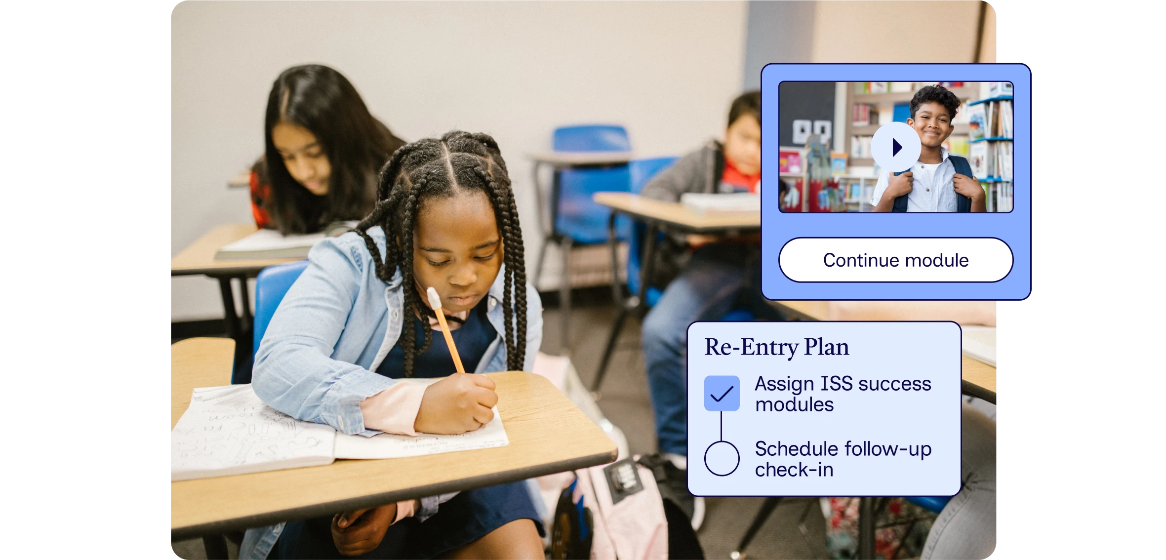 A re-entry plan that follows through