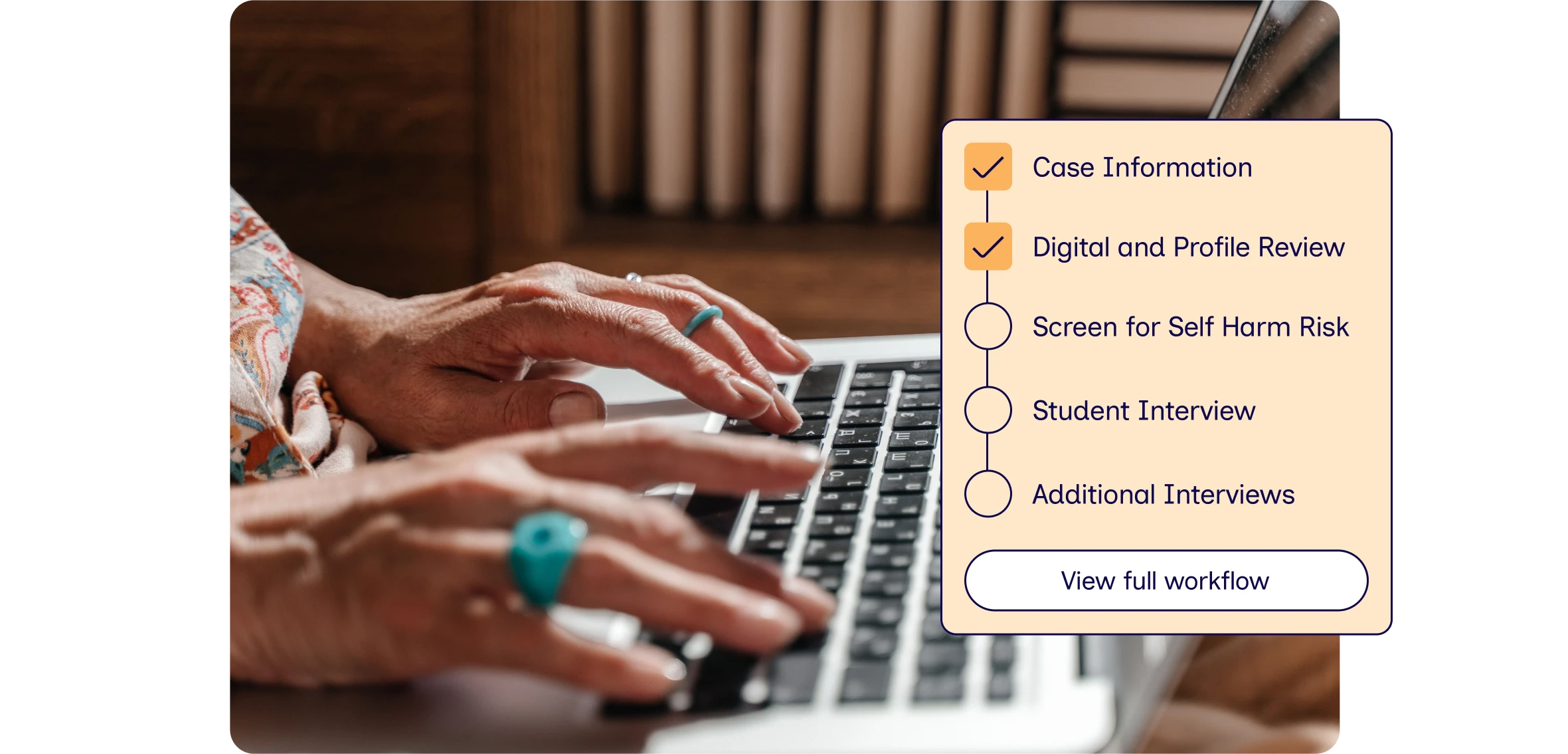 A structured workflow built on national standards
