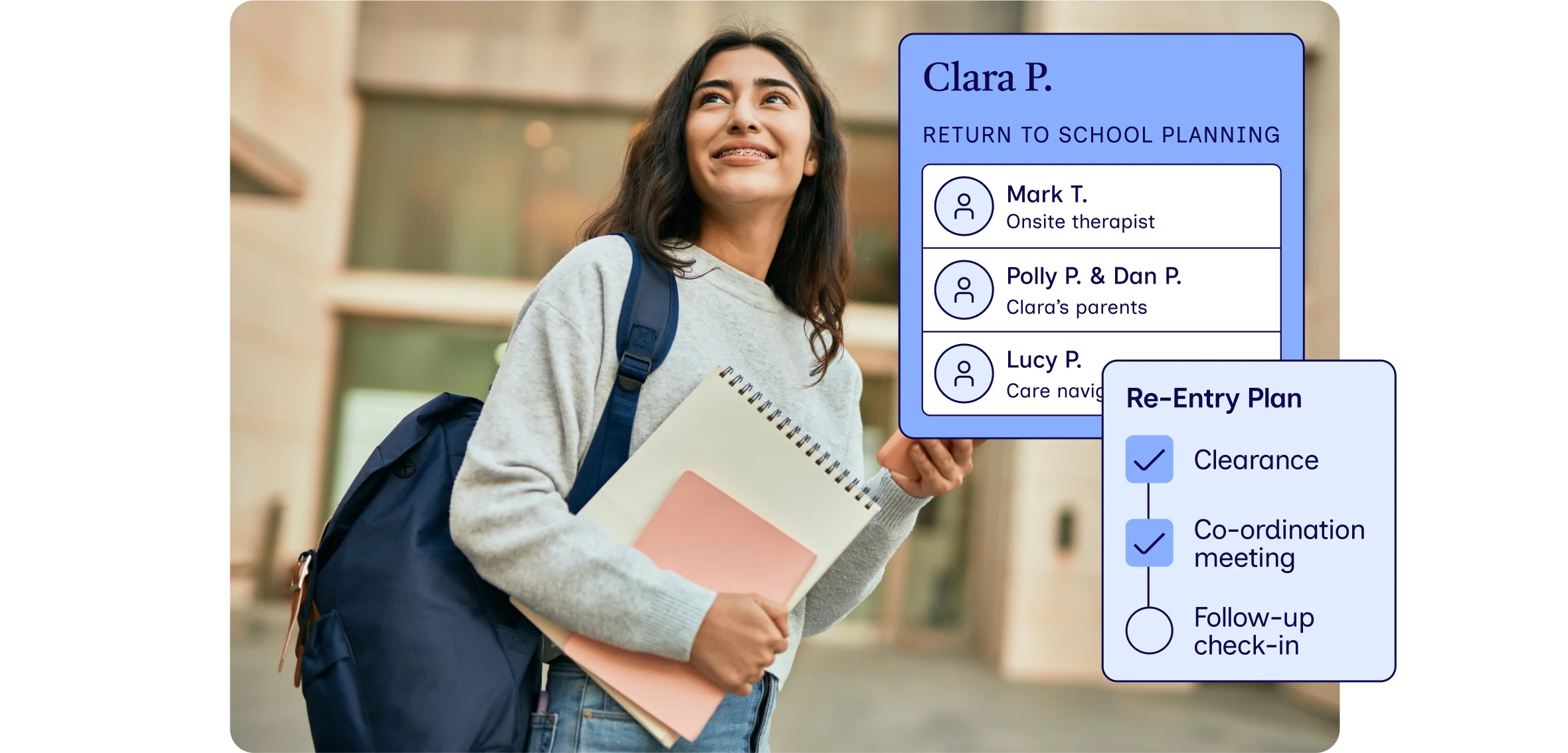 A clear path back to the classroom