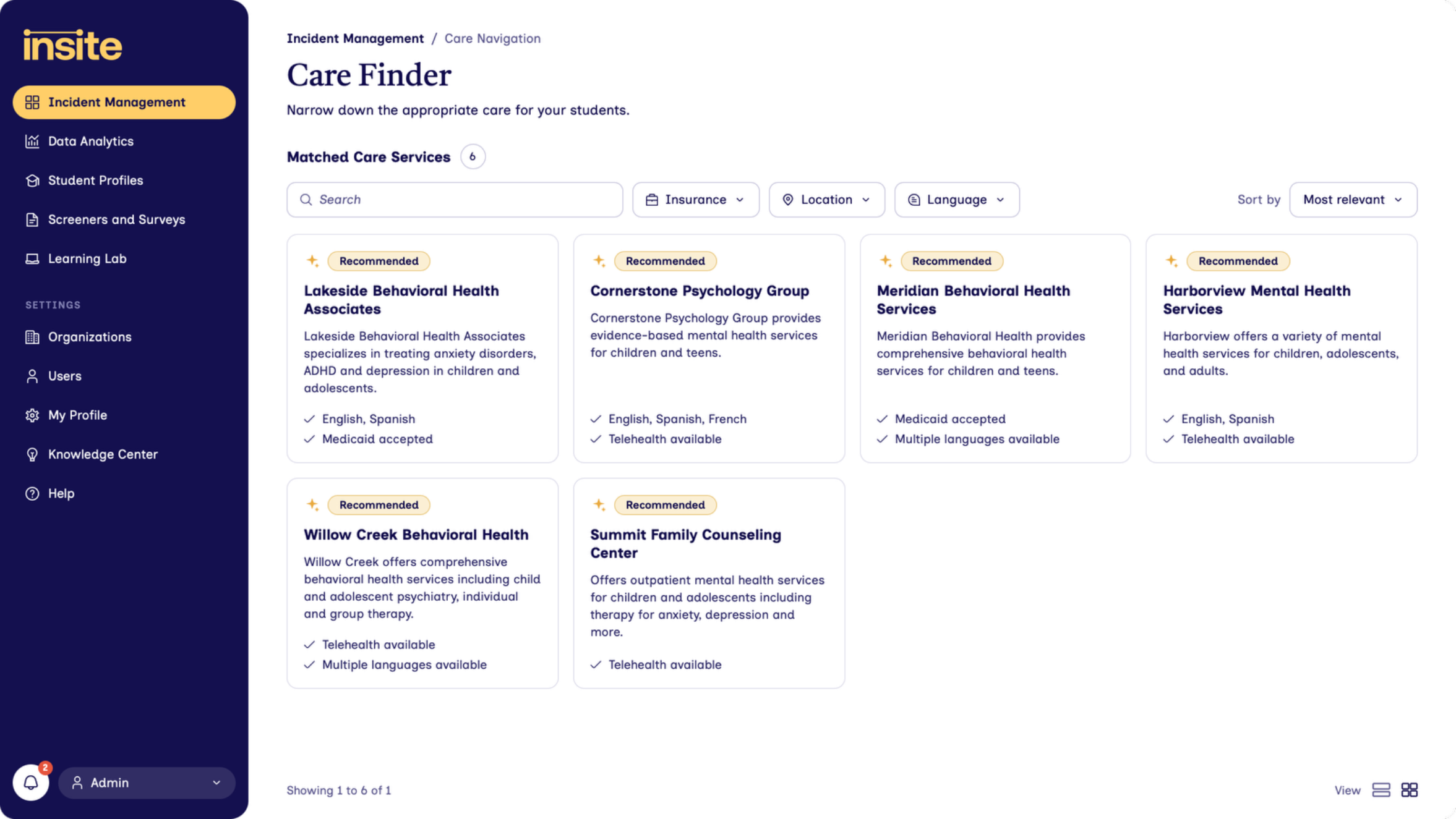 Care Navigation