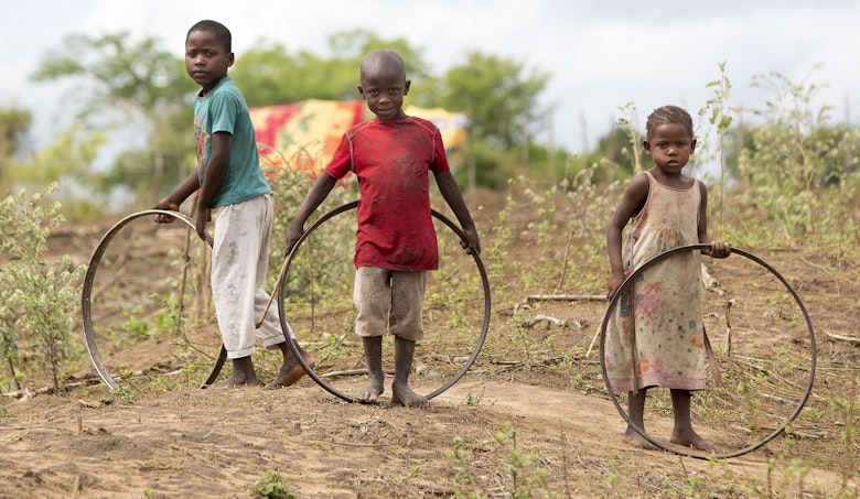 Children playing in Kwale county, Kenya. TDH research (2015) showed that up to 40% of underaged &lt;18 expercience some form of commercial child sexual exploitation