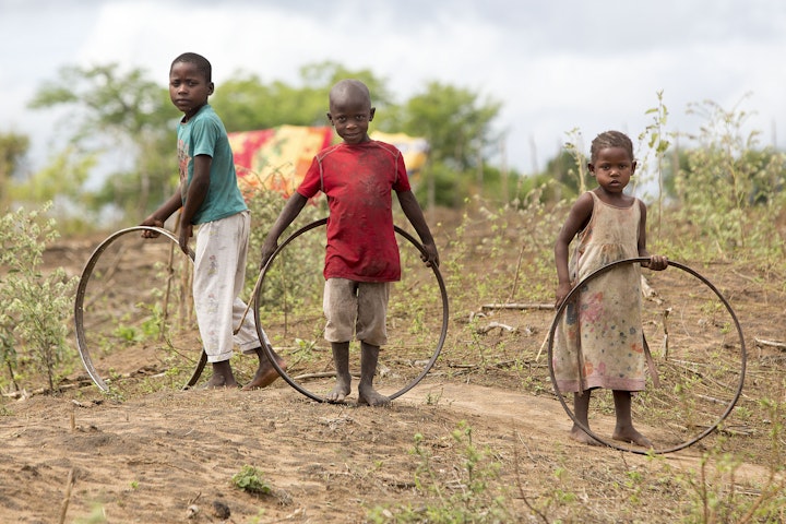 Children playing in Kwale county, Kenya. TDH research (2015) showed that up to 40% of underaged &lt;18 expercience some form of commercial child sexual exploitation