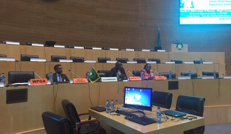 Evidence on Online Child Sexual Exploitation in Kenya presented to the African Union