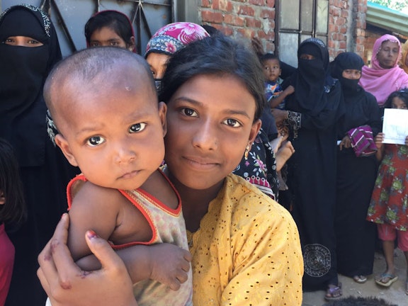 VN deelt zorg over het lot van Rohingya vluchtkinderen