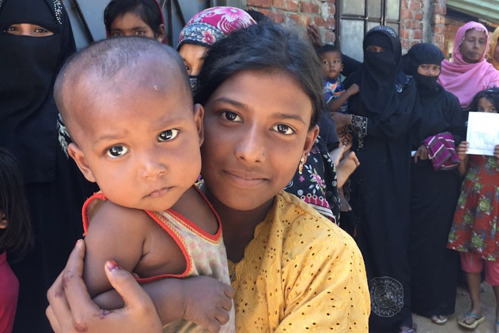 VN deelt zorg over het lot van Rohingya vluchtkinderen