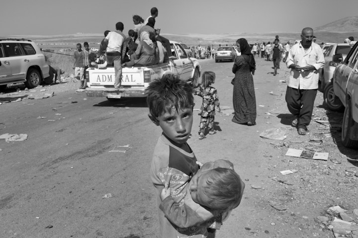 Gevluchte Iraakse kinderen lopen risico op uitdroging door stijgende temperaturen Terre des Hommes noodhulp Irak