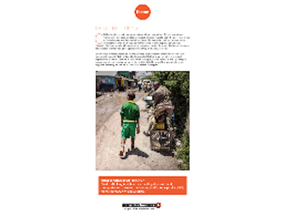 Factsheet about Terre des Hommes Netherlands&#039; programme addressing Child Trafficking and Unsafe Migration in East Africa.
