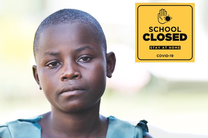 Vulnerable children, like Emelda, are at risk worldwide due to the corona crisis.