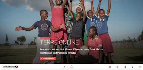 Terre online direct in je mailbox