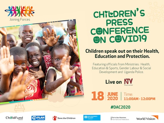 Children's press conference on COVID-19