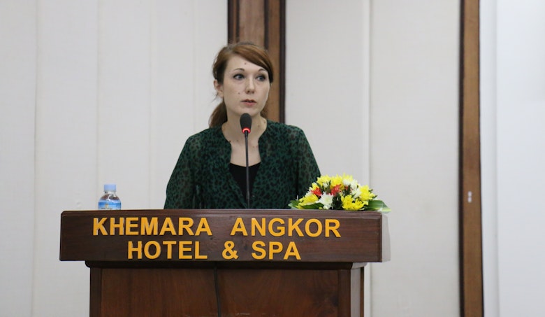 Zoe, Project Manager, Cambodia Country office.