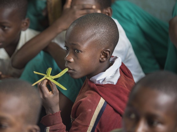 School boy in Kenya