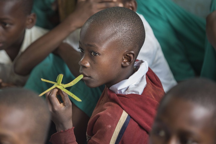 School boy in Kenya