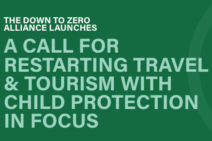 Down to Zero pleit voor goede bescherming van kinderen in toerismesector