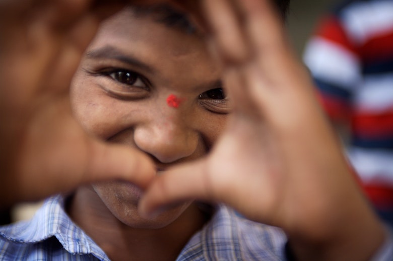 Children from India