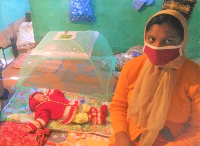 Devamma and her daughter 