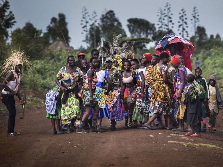 FGM celebration procession in Tarime, Tanzania