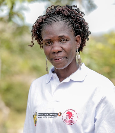 Jemimah Kaywa, maatschappelijk werker voor het Terre des Hommes-project in Busia