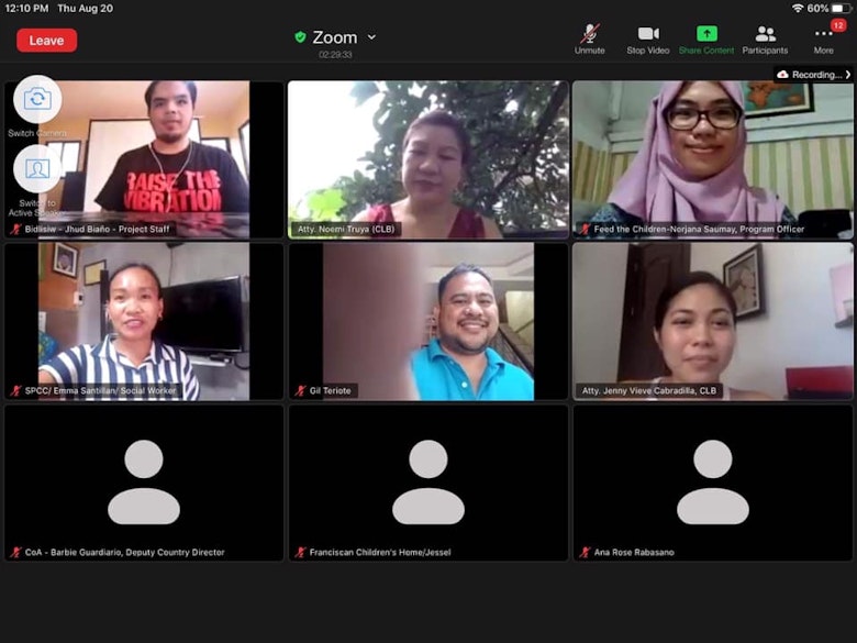 Online meeting 