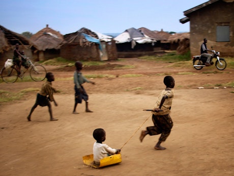 Village life in Uganda