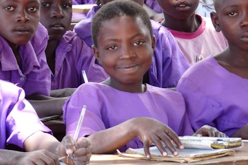 School girl in Uganda