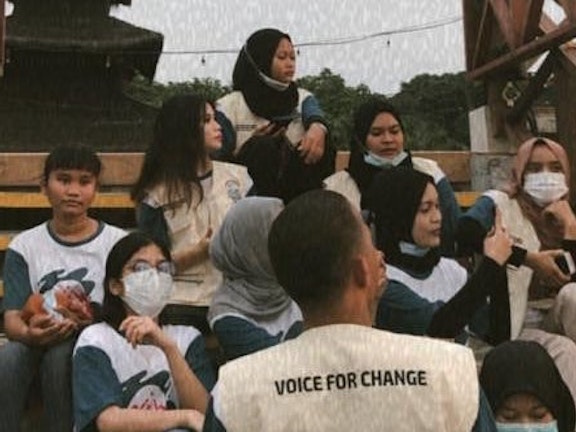 Rizky’s dream to raise the voices of Indonesia children