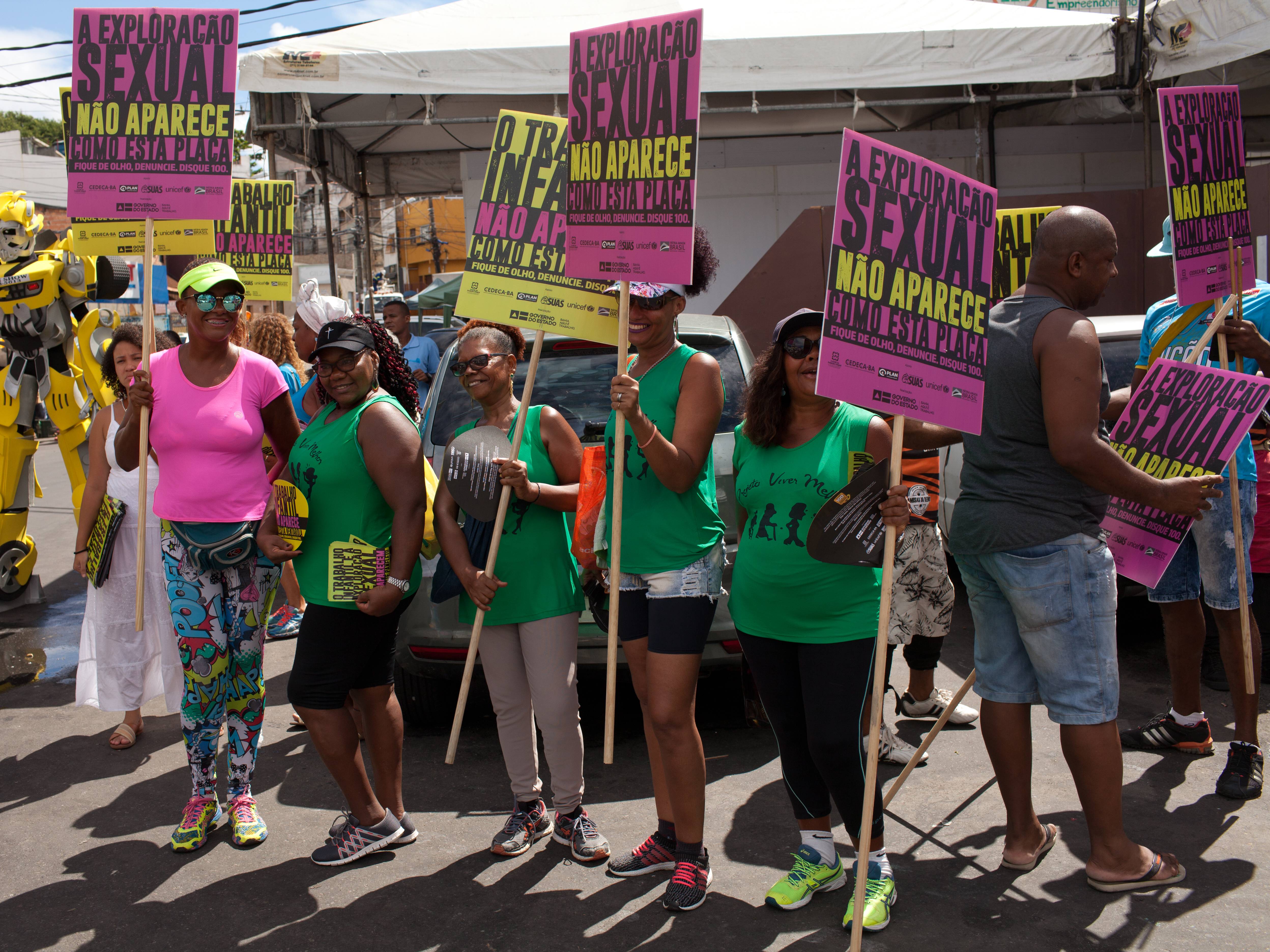 Demonstratie in Brazilië