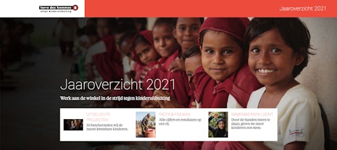 Jaaroverzicht 2021: Werk aan de winkel in de strijd tegen kinderuitbuiting