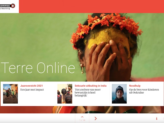 Terre Online is het digitale magazine van Terre des Hommes