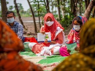 Awareness session in Bangladesh