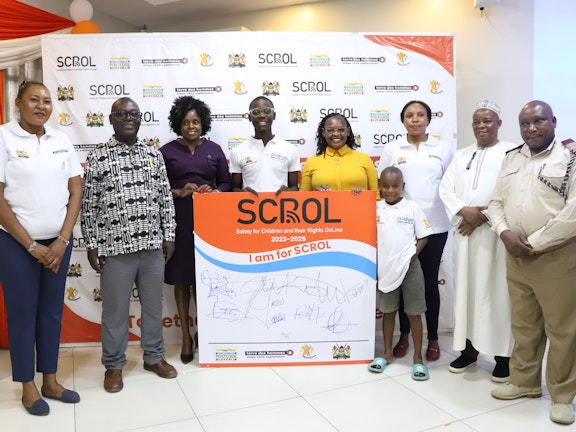 Key stakeholders taking part in the unveiling of the SCROL programme launch