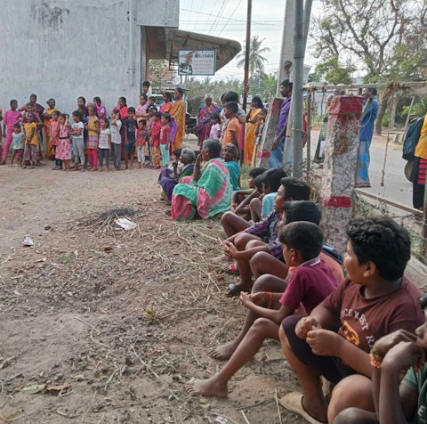 children in slums