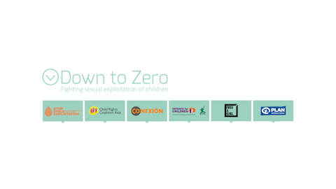 Down to Zero Alliance logos