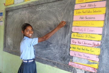 Nandini in school