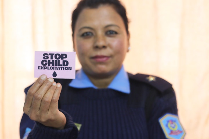 Community Police in Nepal works with Terre des Hommes Netherlands to stop online child exploitaiton