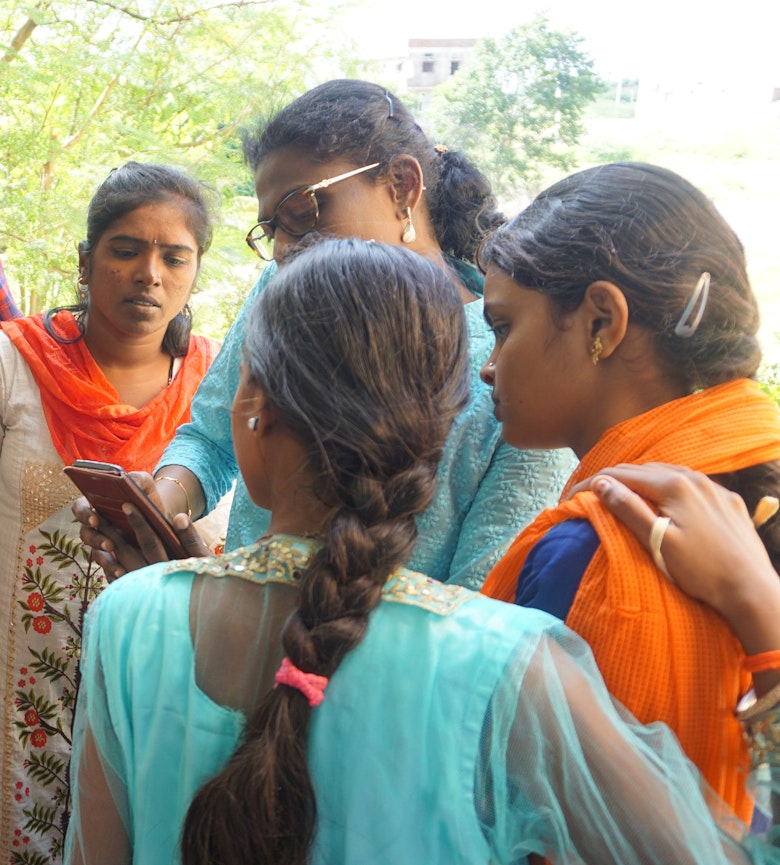 Anne working with early married girls