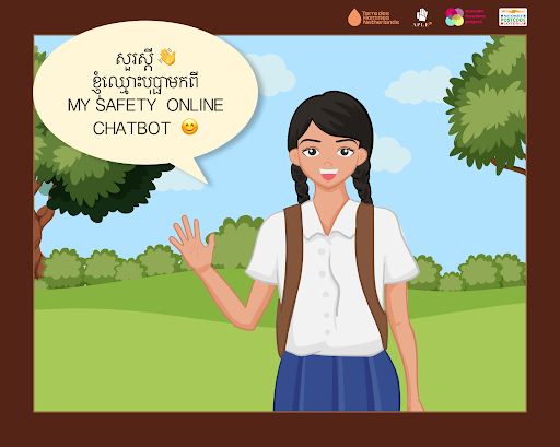 Online Safety Facebook Chatbot Game in Cambodia
