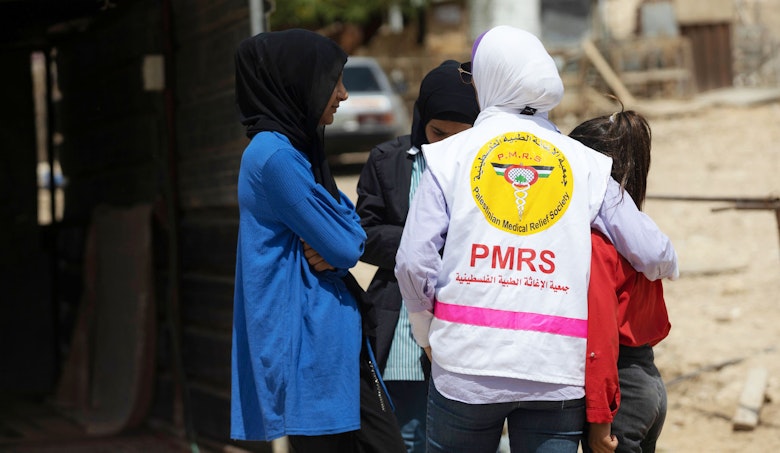 Op dit moment werken we samen met Terre des Hommes Italië en de lokale organisatie - Palestinian Medical Relief Society (PMRS) - om gespecialiseerde eerstelijnsgezondheidszorg te bieden