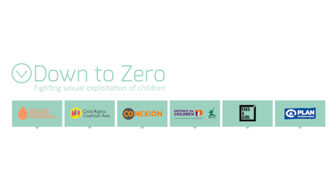 Down to Zero Alliance logos