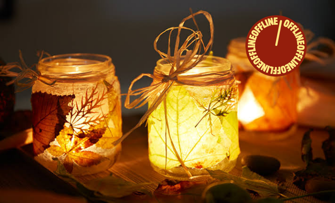 Offline – Windlichter basteln