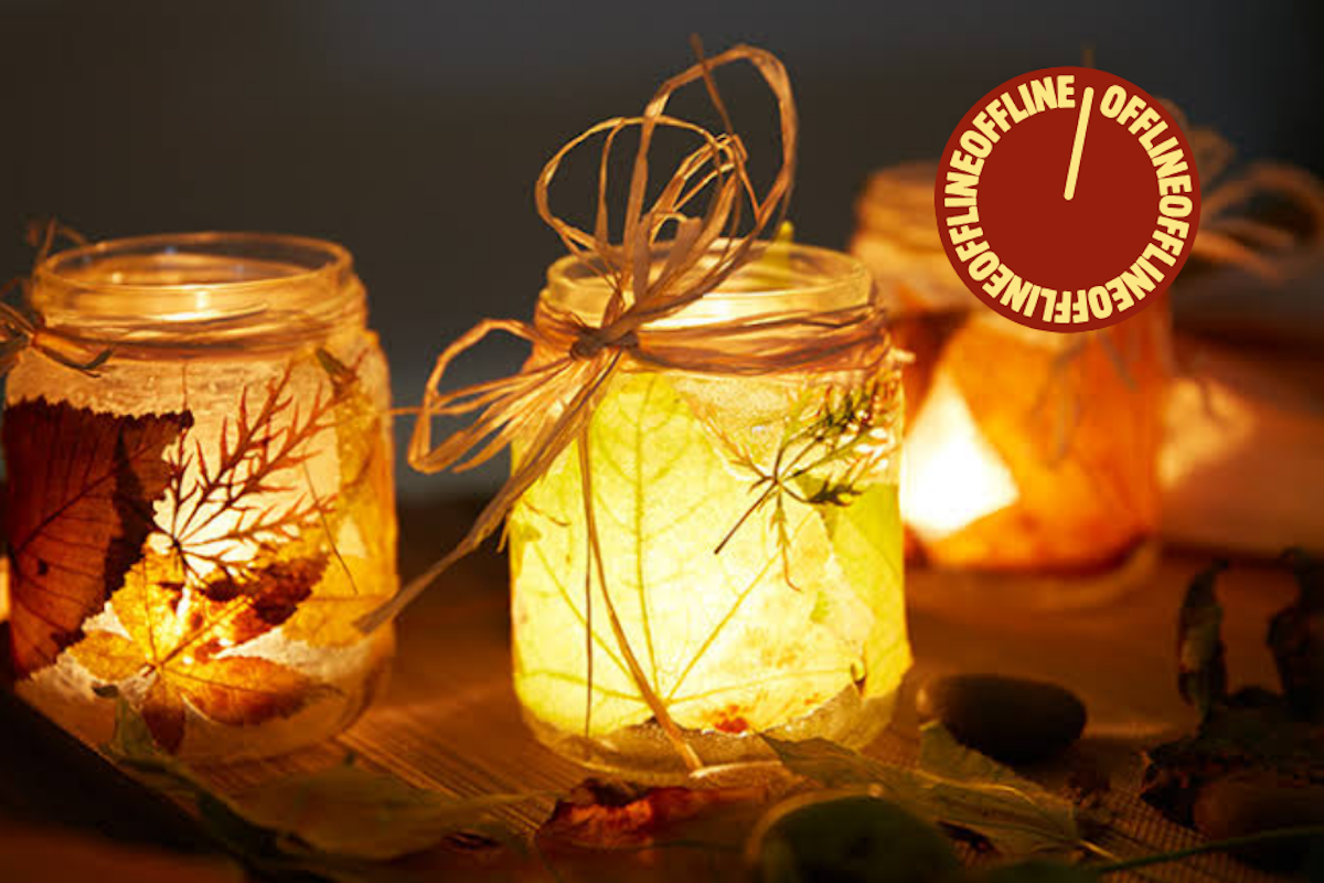 Offline – Windlichter basteln