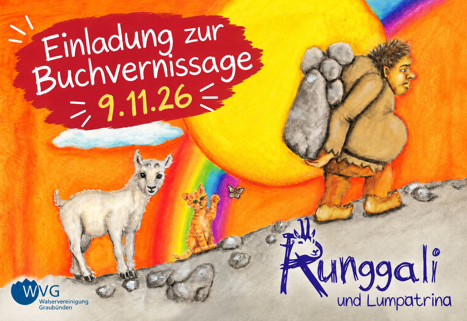 Buchvernissage: «Runggali und Lumpatrina»