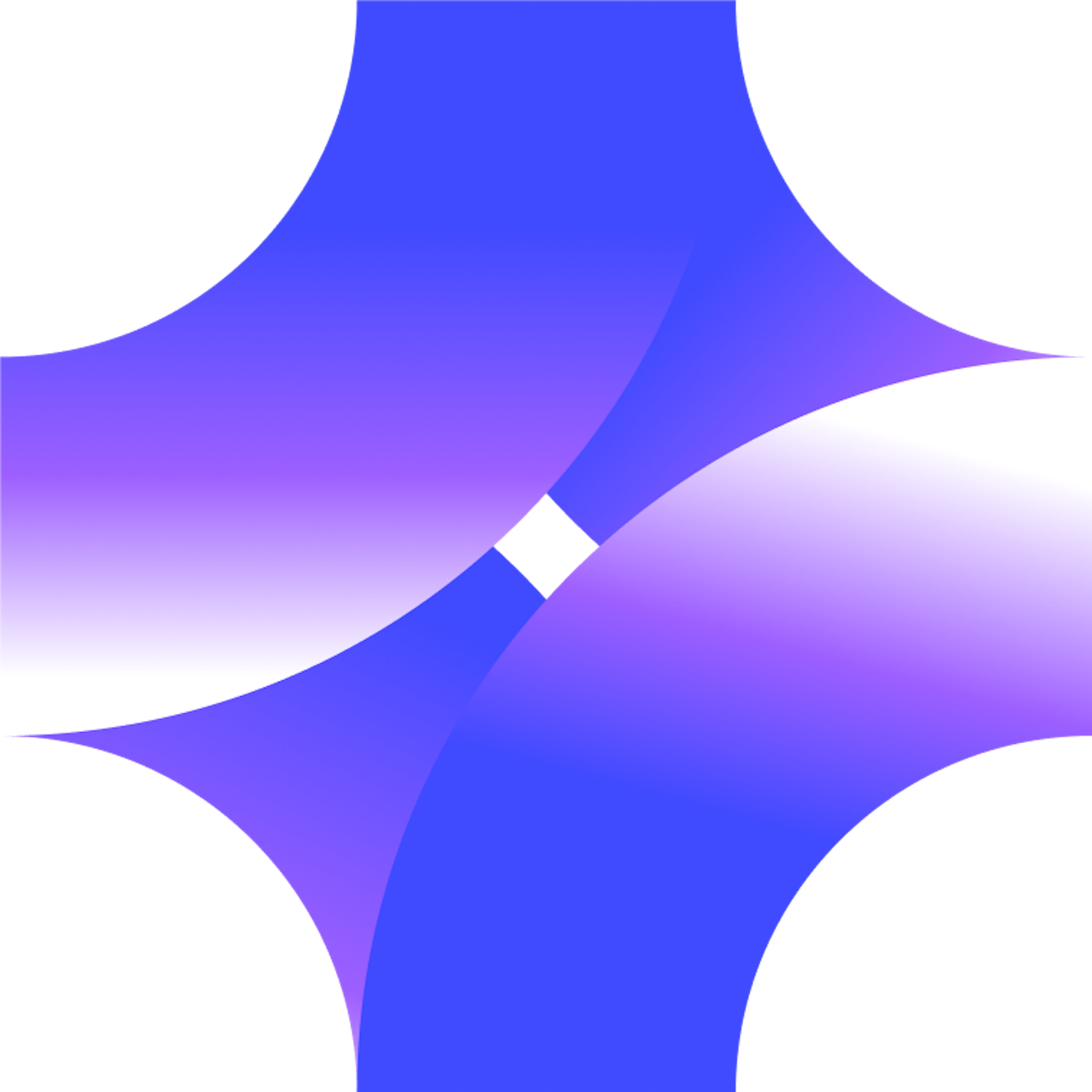 An abstract digital gradient artwork